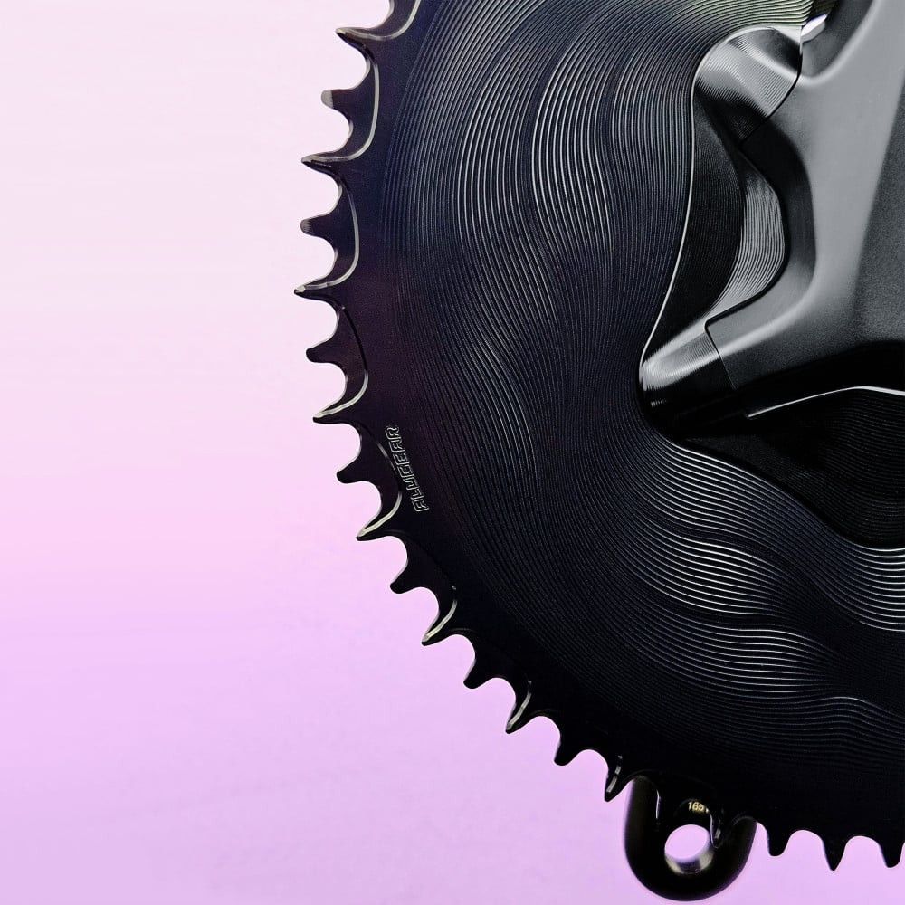 Alugear Round Narrow-Wide 110 BCD 4 Hole Asymmetrical Shimano 1x12