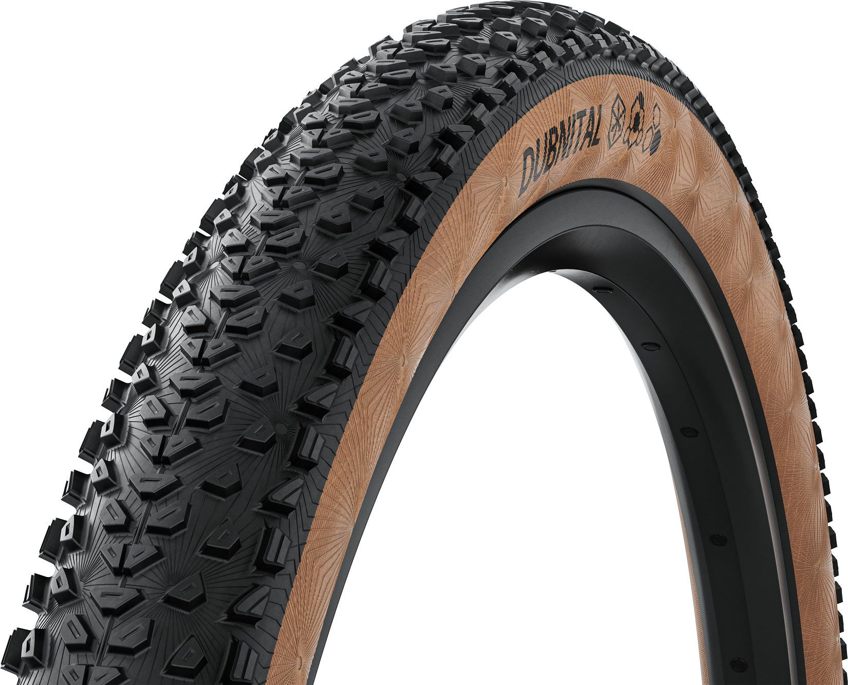 Pneu Continental Dubnital 29x2.40 Race Rapid Compound Tubeless Ready pliable