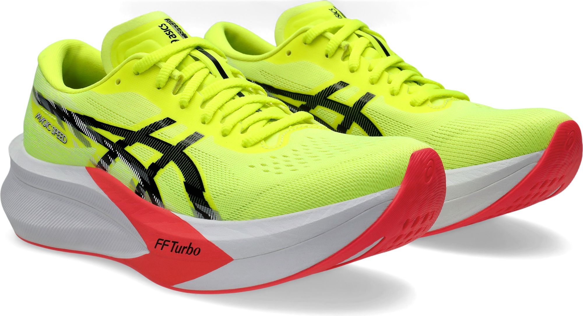 Asics Magic Speed 4 Yellow/Red Women's Running Shoes