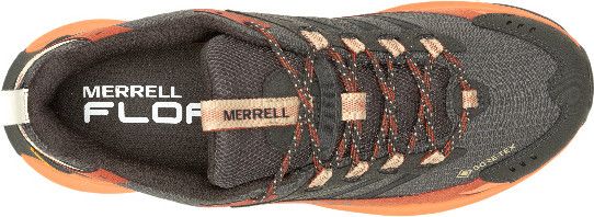Merrell Moab Speed 2 Gore-Tex Grey/Orange Hiking Shoes  display picture 2