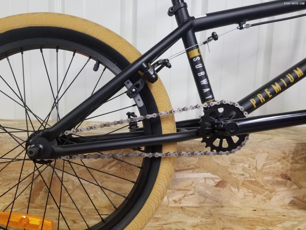 Premium BMX Freestyle Subway Black 21'' 2018 | Alltricks.com