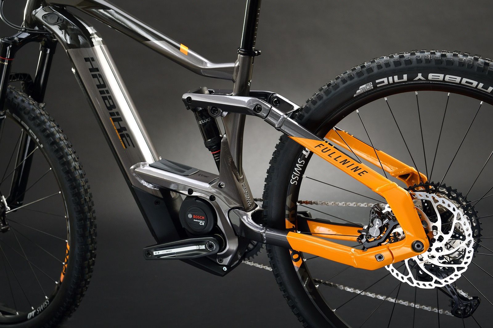 Haibike FullNine 10 Electric Full Suspension MTB Shimano SLX/XT