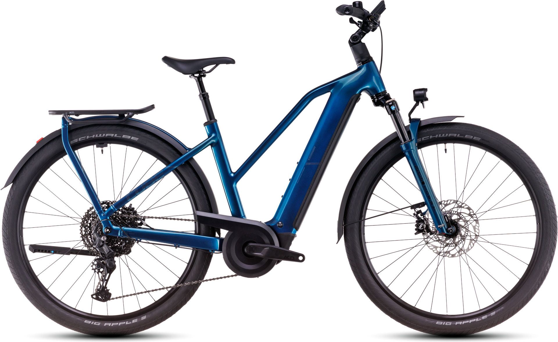 Cube Kathmandu Hybrid EX 800 Trapeze Elektrische Hybride Fiets
