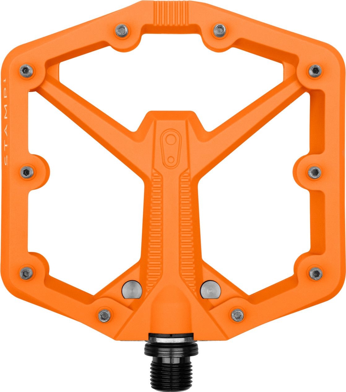 Crankbrothers Stamp 1 Gen 2 - Large Flat Pedals Orange
