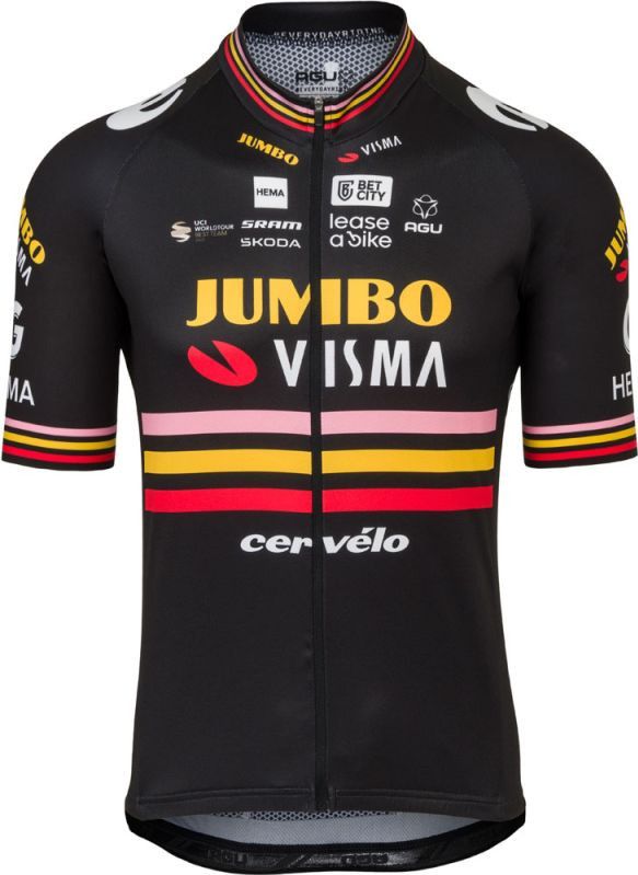【JUMBO VISMA】 TDF限定 サイクルジャージ AGU製（XL） JUMBO VISMA】 TDF限定 サイクルジャージ AGU製（XL） - メルカリ