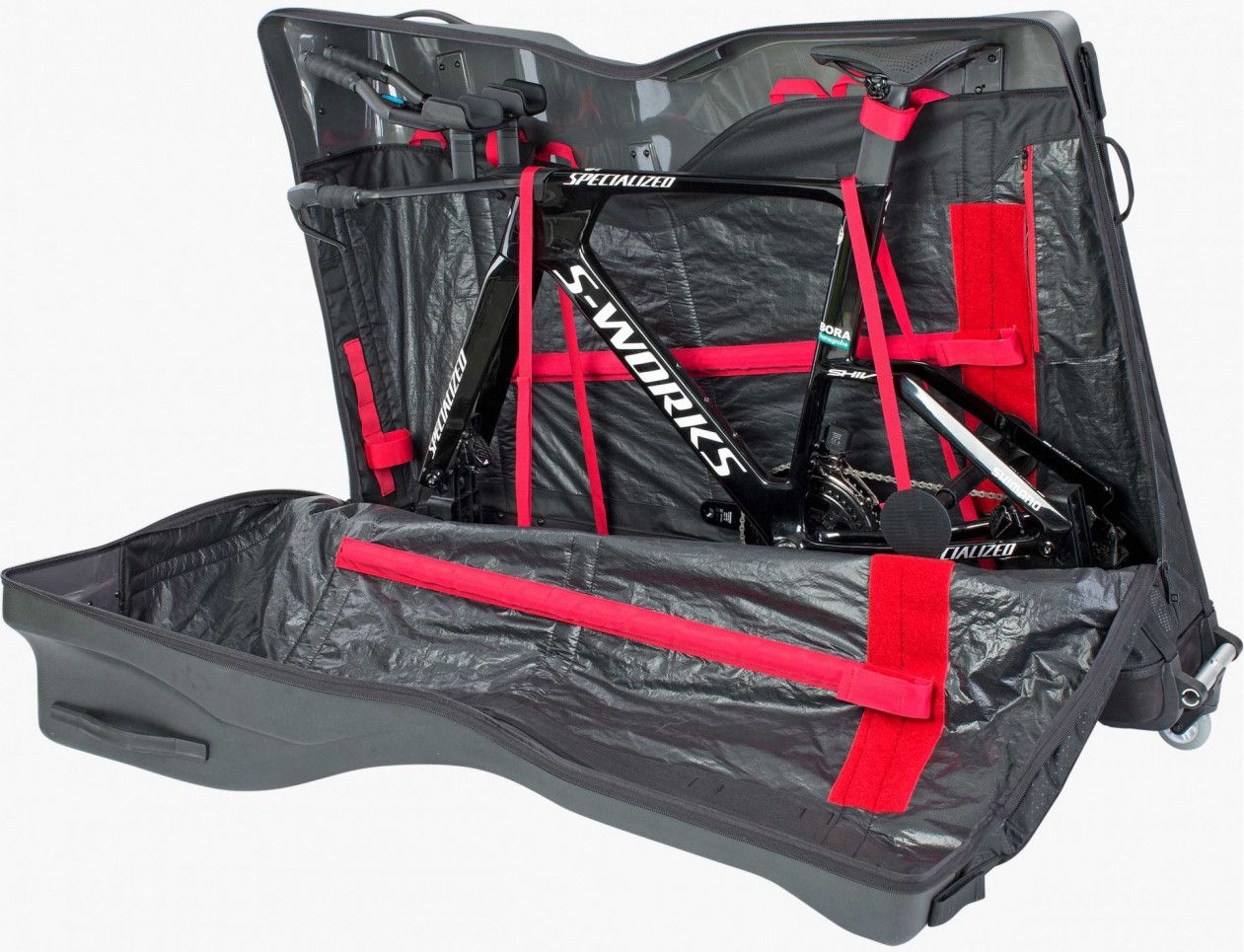 EVOC Road Bike Bag Pro 300L Black Transport Bag Alltricks