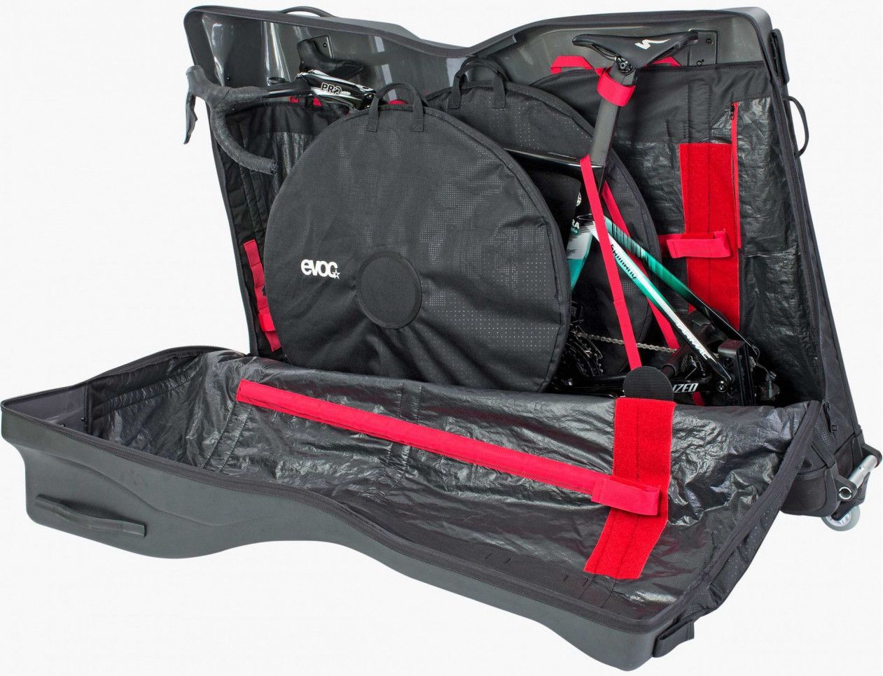 EVOC Road Bike Bag Pro 300L Black Transport Bag | Alltricks.com