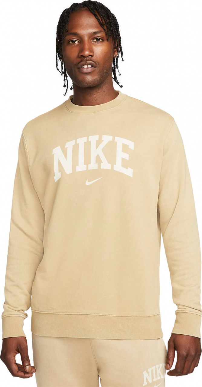 Nike Sportswear Arch Beige Sweatshirt