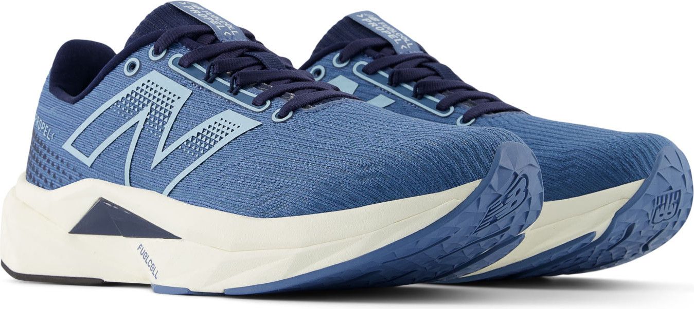 New Balance FuelCell Propel v5 Blue White Women s Running Shoes Alltricks