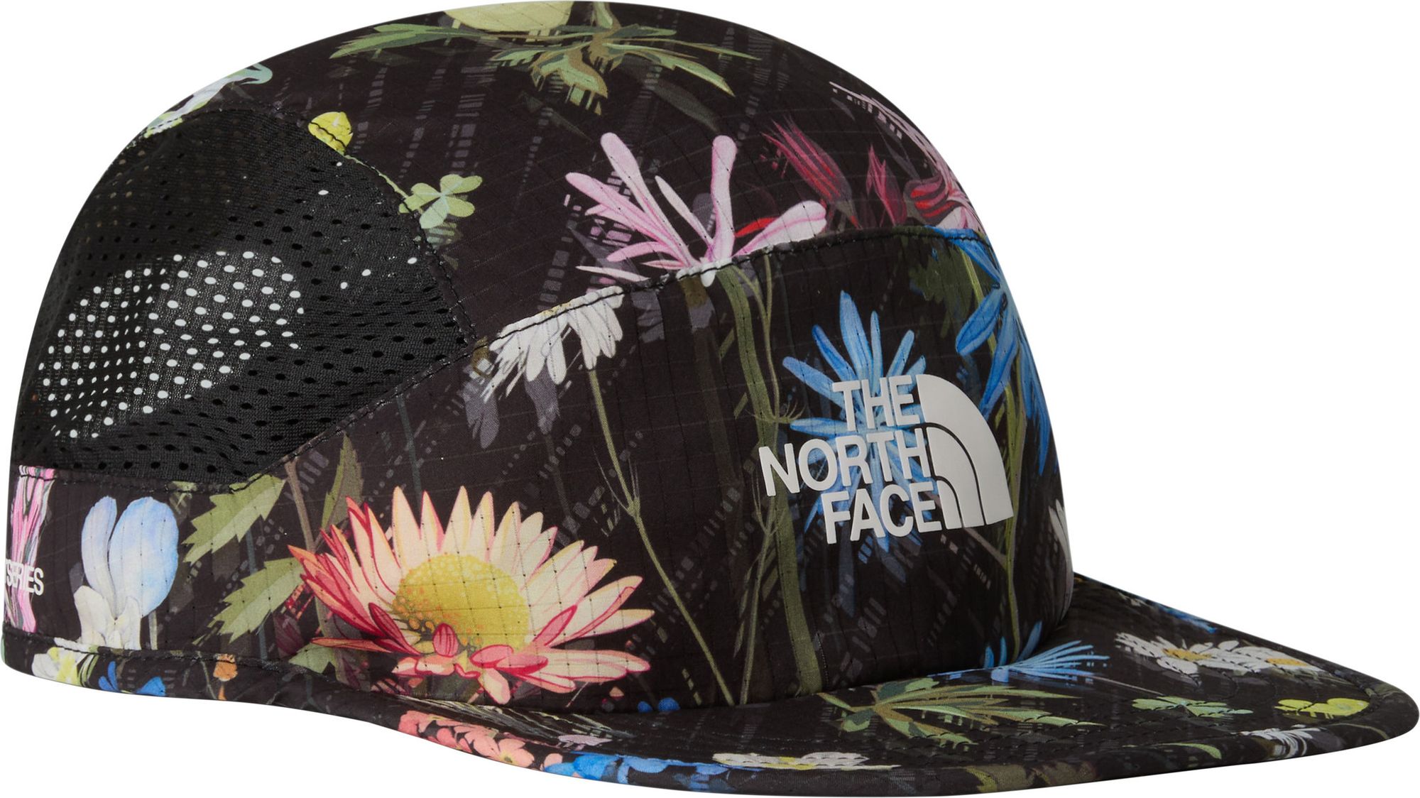 Casquette Snapback Prana – Motif Floral Camélia – Maille Respirante – Neuve Avec étiquettes