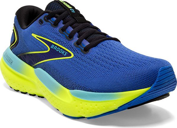 Brooks Glycerin 21 Running Shoes Blue Yellow Men s Alltricks