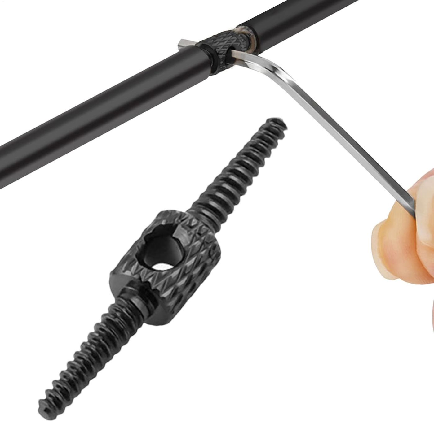 Œillets De Guidon De Vélo Pour Routage Interne - Noir, Juscycling, Neuf