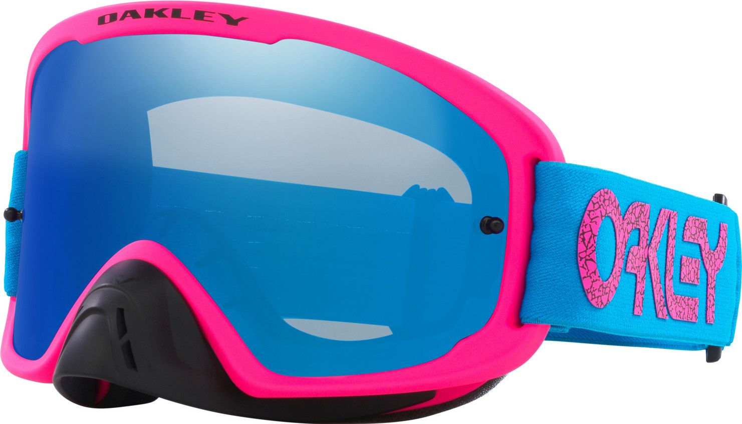 Oakley O Frame 2.0 PRO MX Pink Black Ice Iridium Goggle Ref OO7115 46 Alltricks