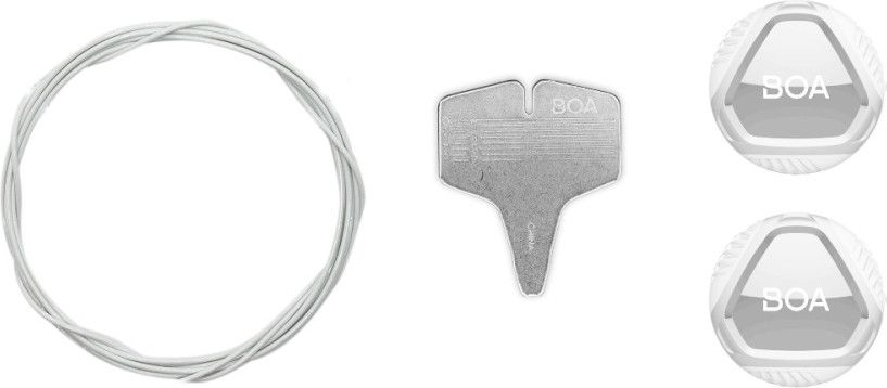 Fizik Boa L6 Dial D Kit L&R - Sistema Di Regolazione Per Scarpe Ciclismo, Nero - Foto 12