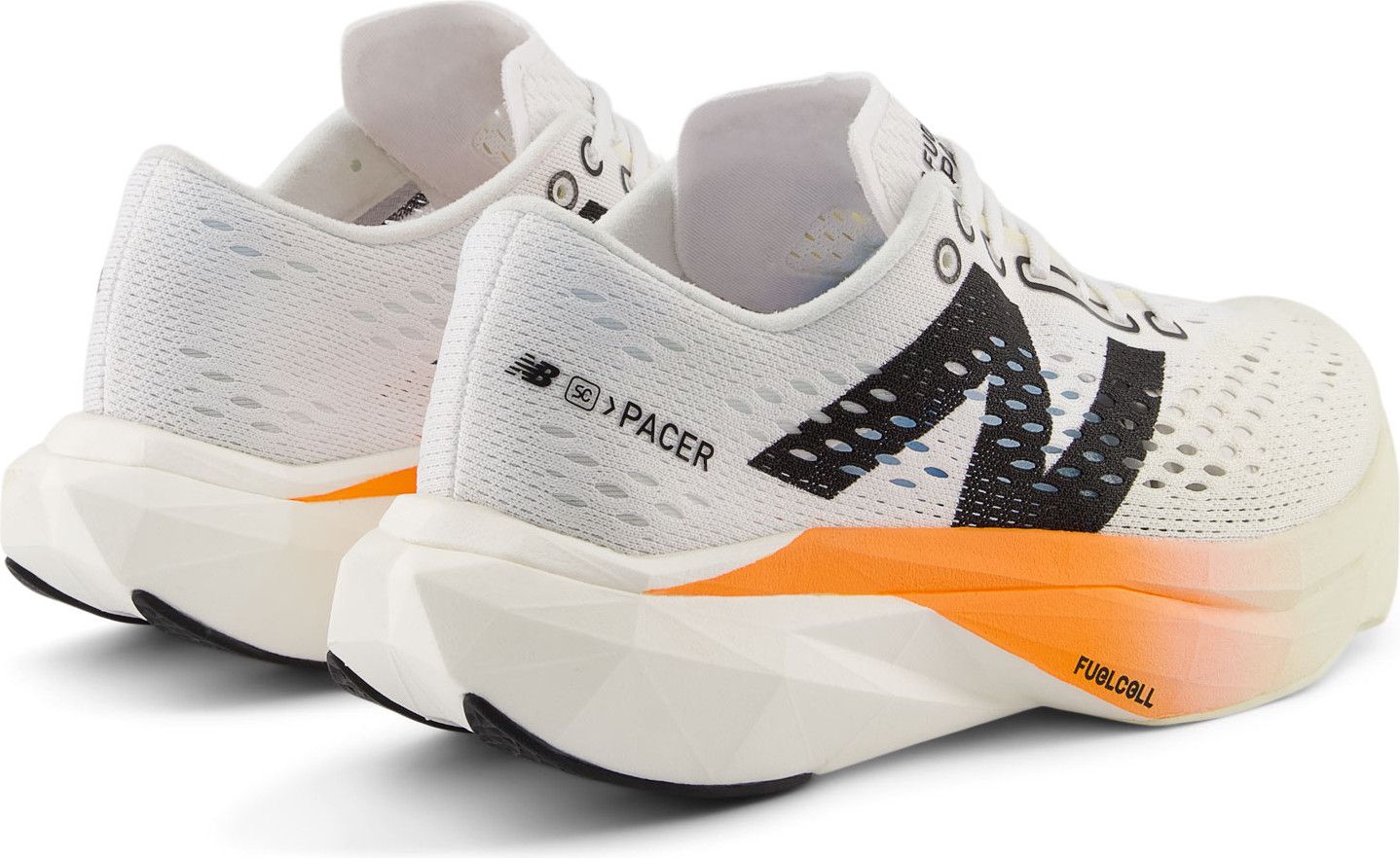 New Balance FuelCell SuperComp Pacer v2 White/Orange Women's