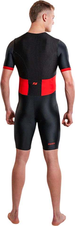 Zone3 Activate Men's Triathlon Suit - Black/Red | Alltricks.com