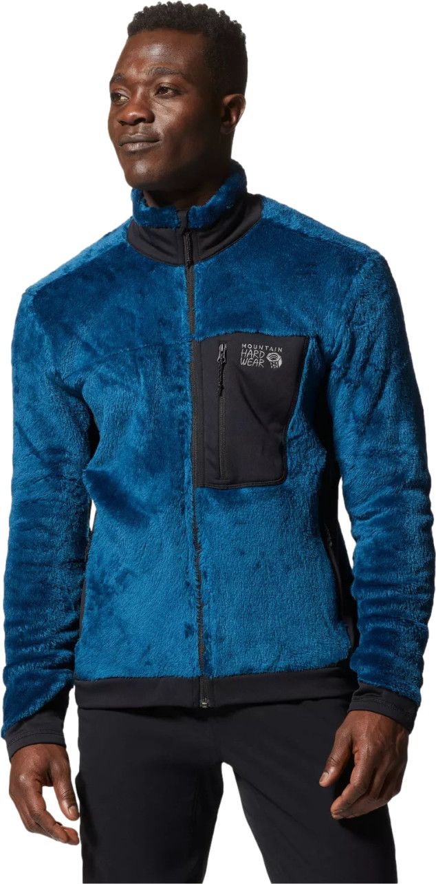 high mount fleece jacket