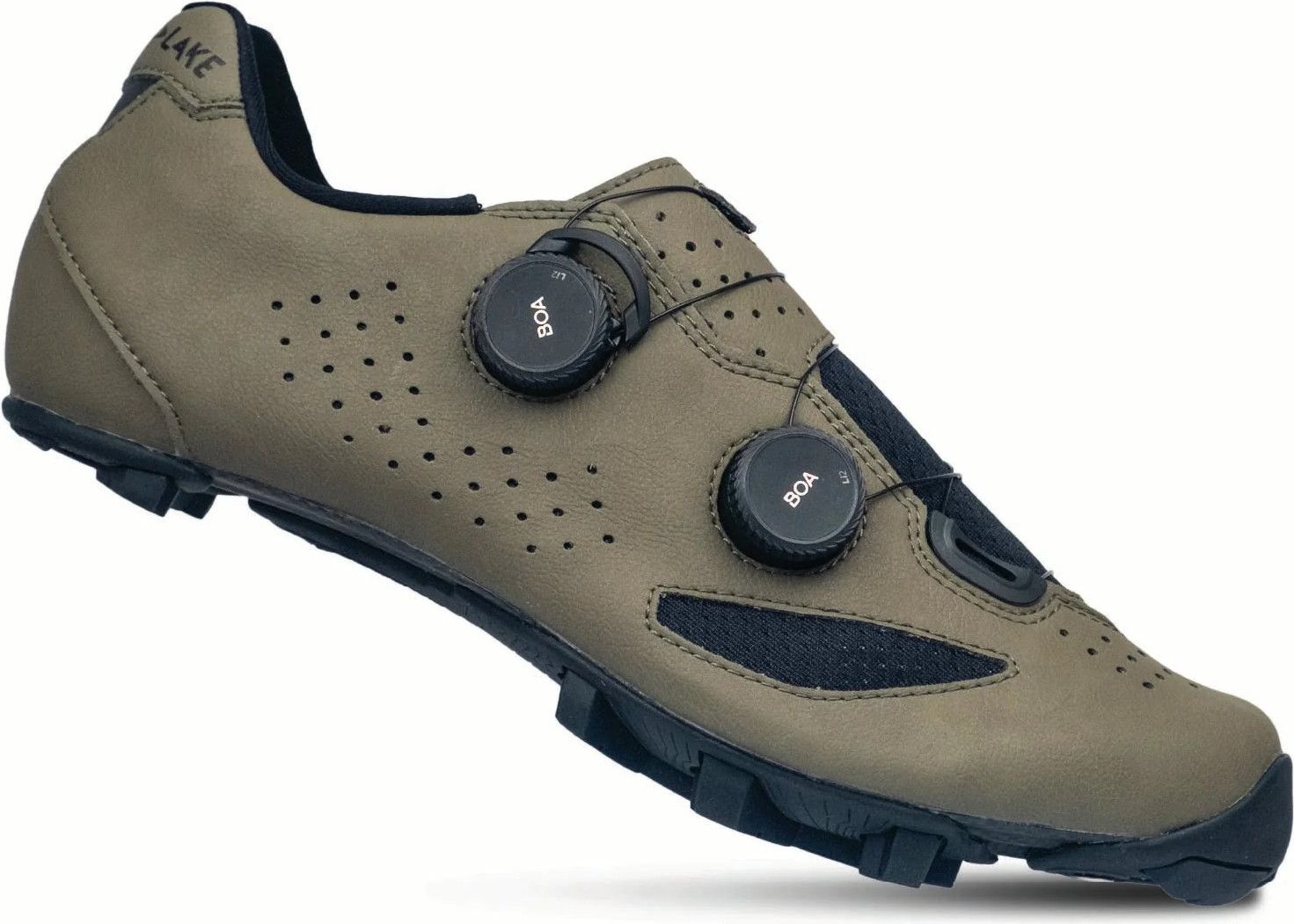 Chaussures VTT Lake MX219 Homme, Noir, UK 7.5 EU 41, Semelle Carbone, Neuves