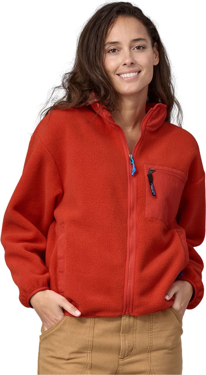 Patagonia Synchilla Women s Fleece Jacket Red Alltricks