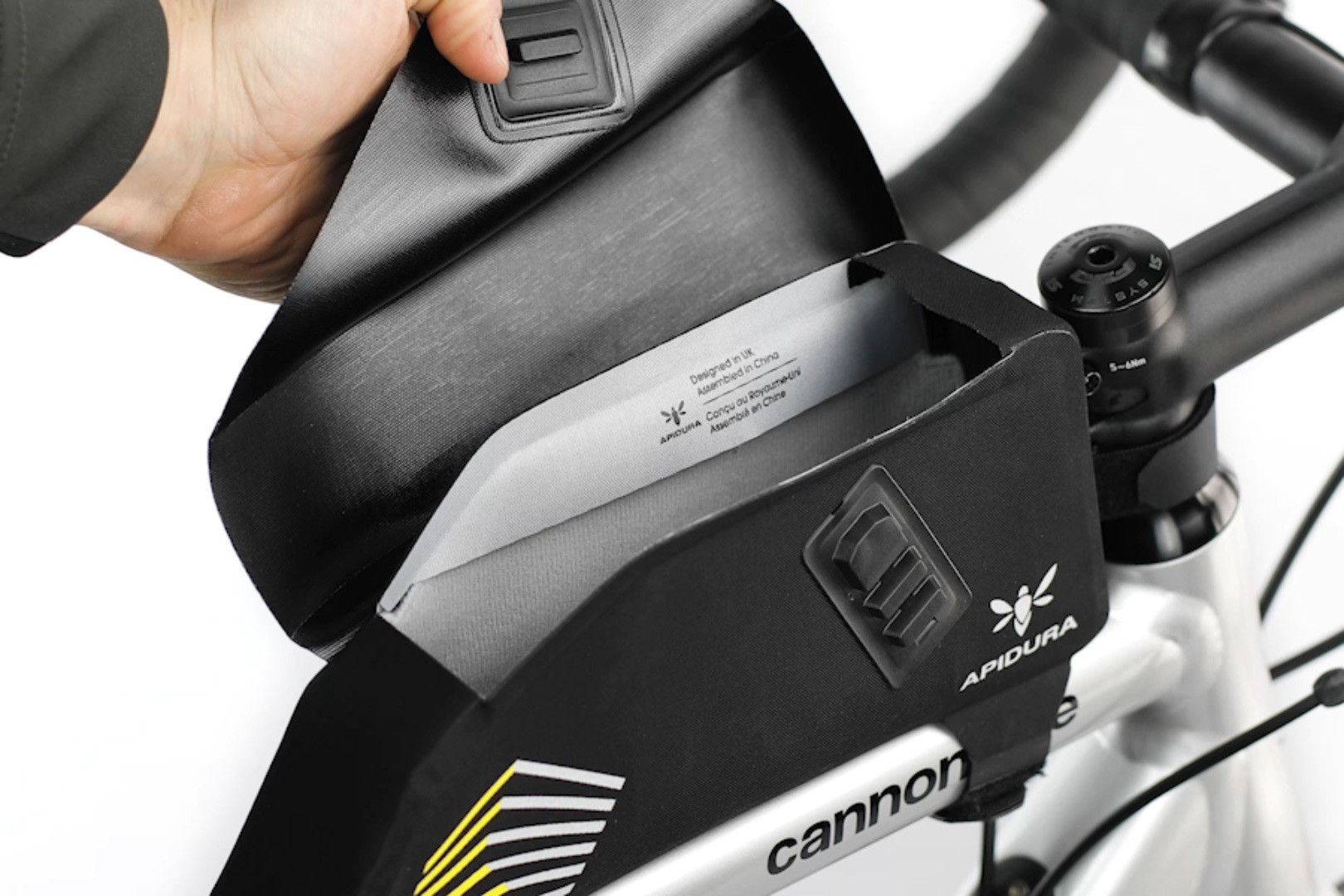 Apidura Racing Top Tube Pack 1L Black | Alltricks.com