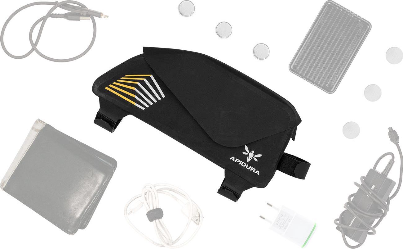 Apidura Racing Top Tube Pack 1L Black | Alltricks.com