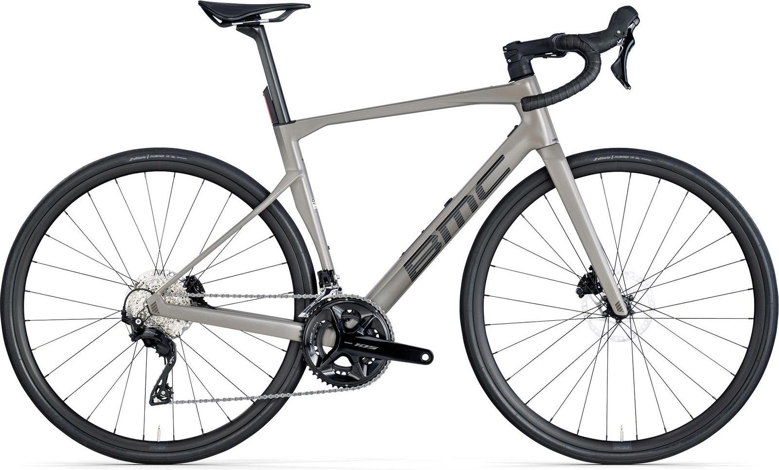 Road bike BMC Roadmachine Three Shimano 105 12V 700 mm Grey 2026