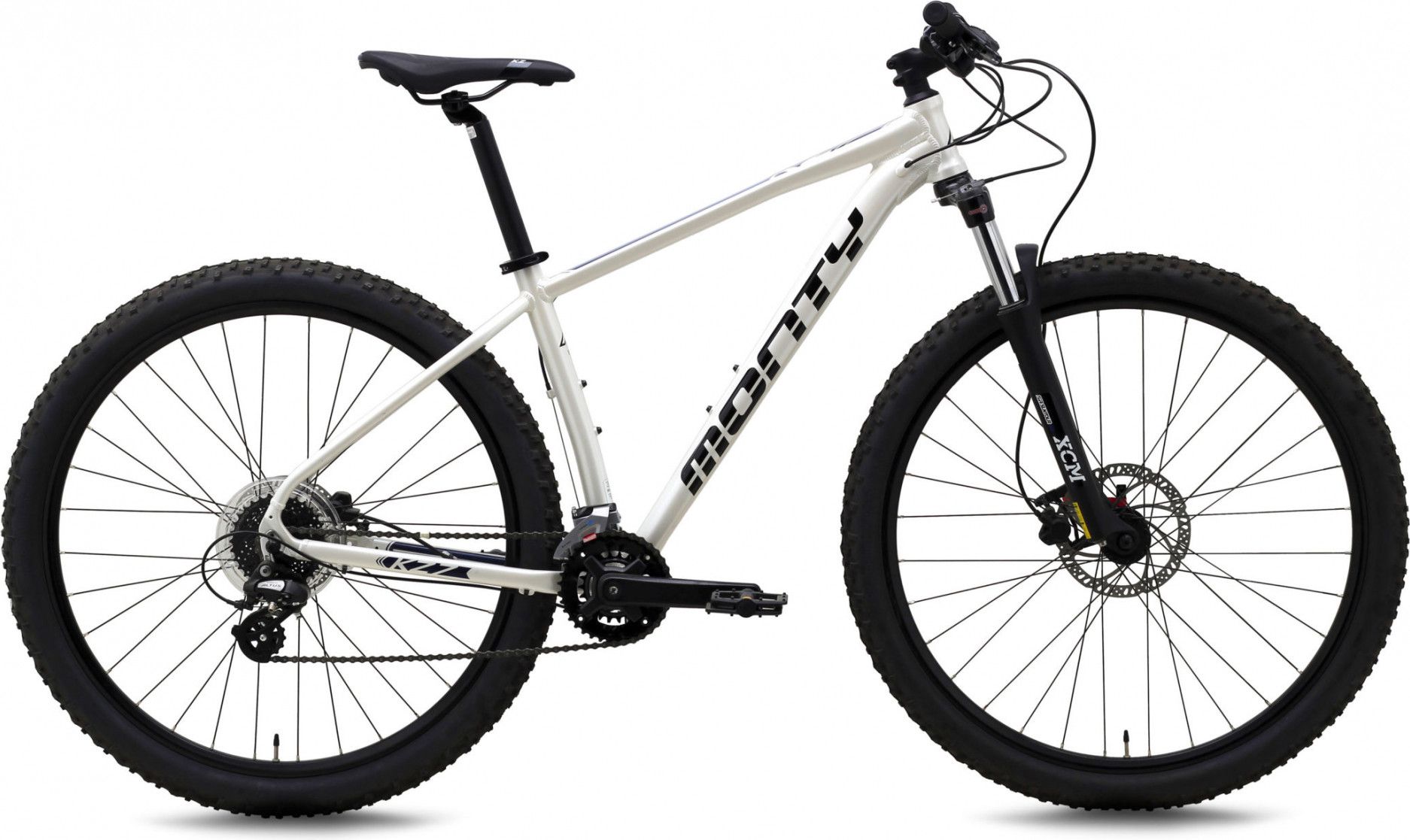 Hardtail Mountain Bike Monty KZ7 Shimano Altus 7V 29'' Ivory