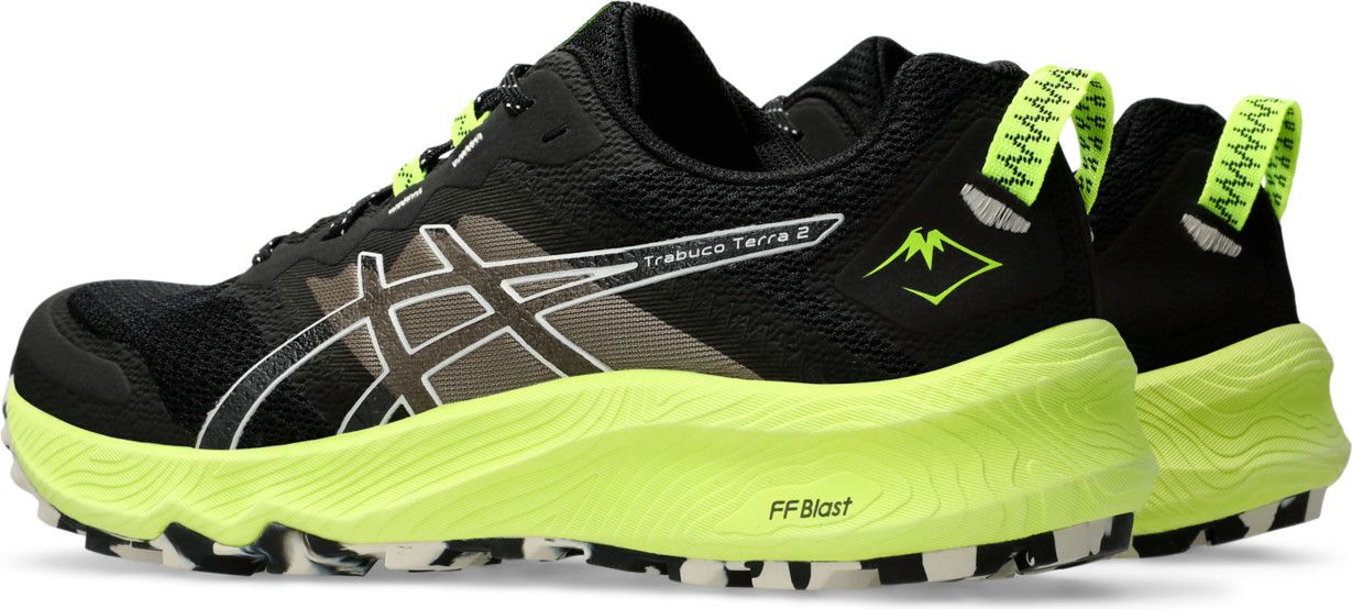 Asics Trabuco Terra 2 en situation de course
