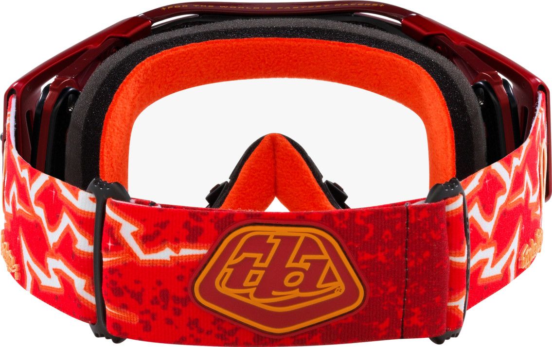 Oakley Airbrake MTB x Troy Lee Designs Goggle Red / Clear