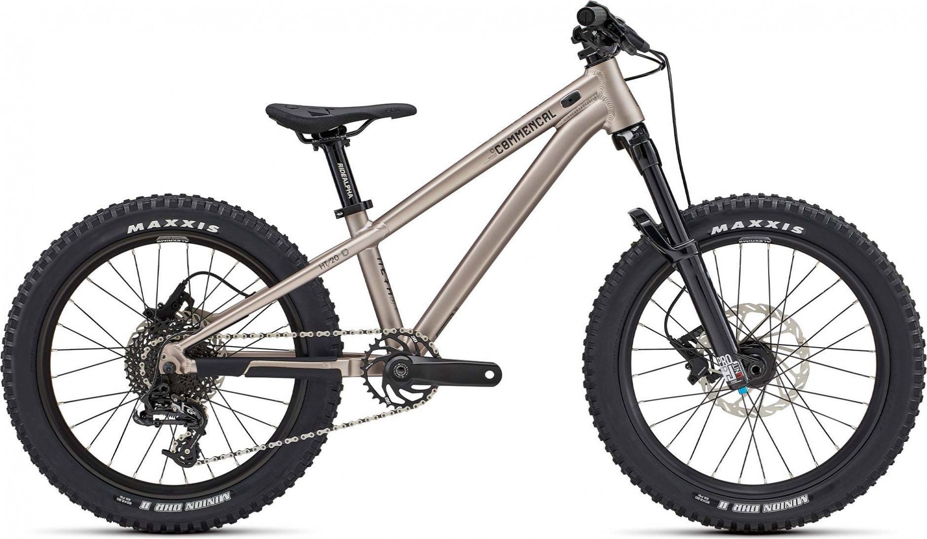 Commencal Meta HT 20 Kids Hardtail MTB Sram GX 10S 20 Champagne Beige 6 8 Years Old Alltricks