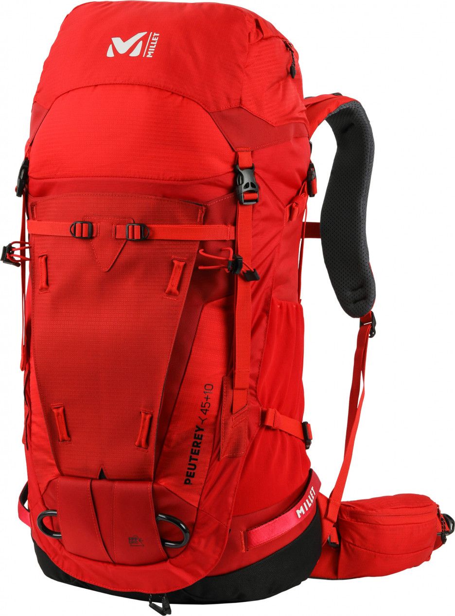 Millet Peuterey Integrale 45+10 Red Unisex Backpack | Alltricks.com