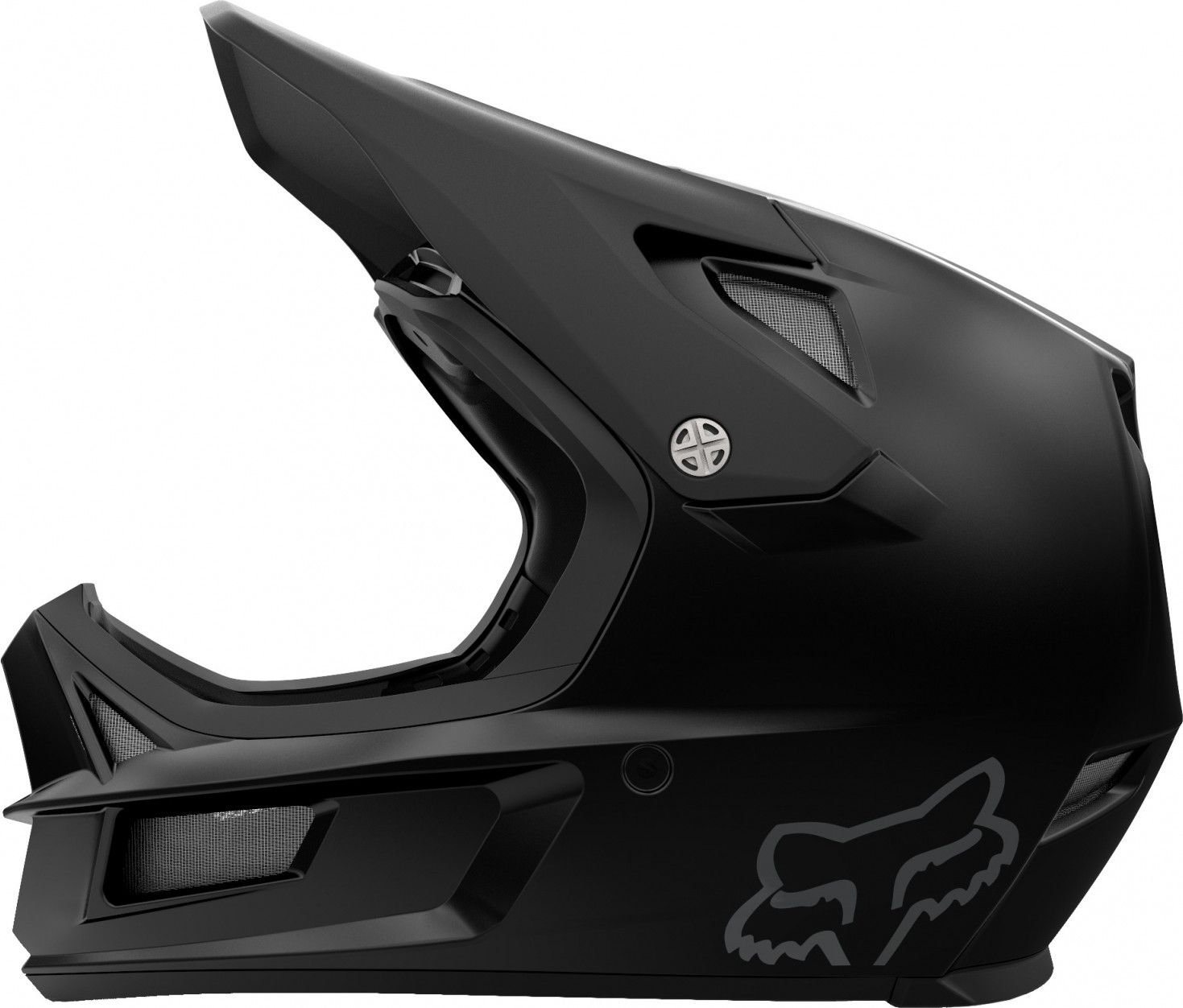 Fox Rampage Comp MTB Helm - Mattschwarz, Mit MIPS, Für Downhill & Mountainbiking