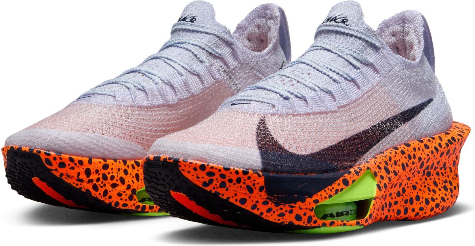 Nike Alphafly 3 Electric White Orange Women s Running Shoes Alltricks