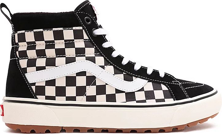Vans sk8 hi mte black white sales