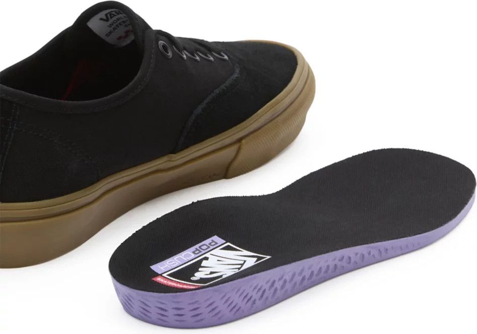 Vans Skate Authentic Shoes Black Gum Alltricks