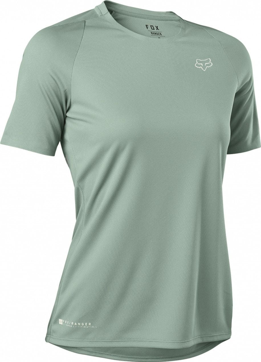 Fox Ranger Power Dry Women s Short Sleeve Jersey Light Green Alltricks