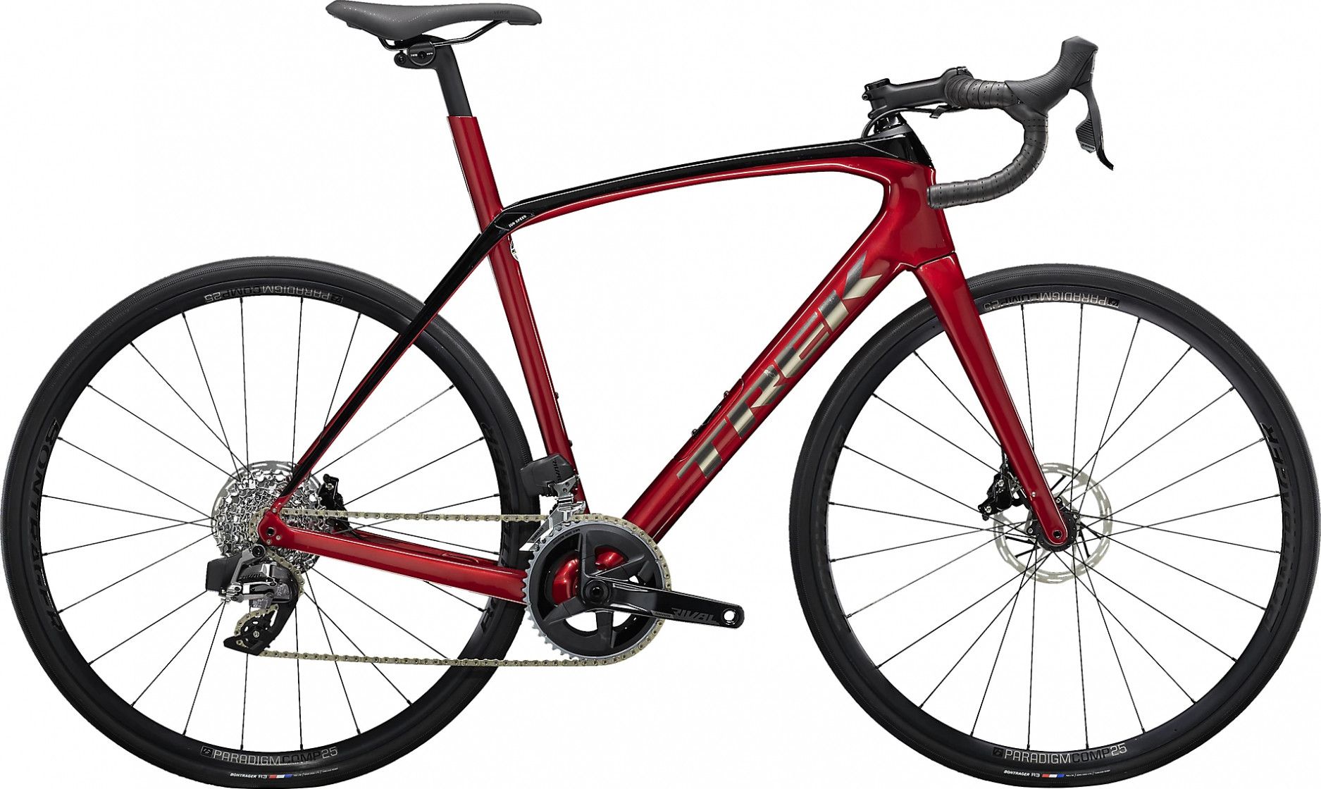Trek Domane SL 6 eTap 2022 Road Bike Crimson Red / Black