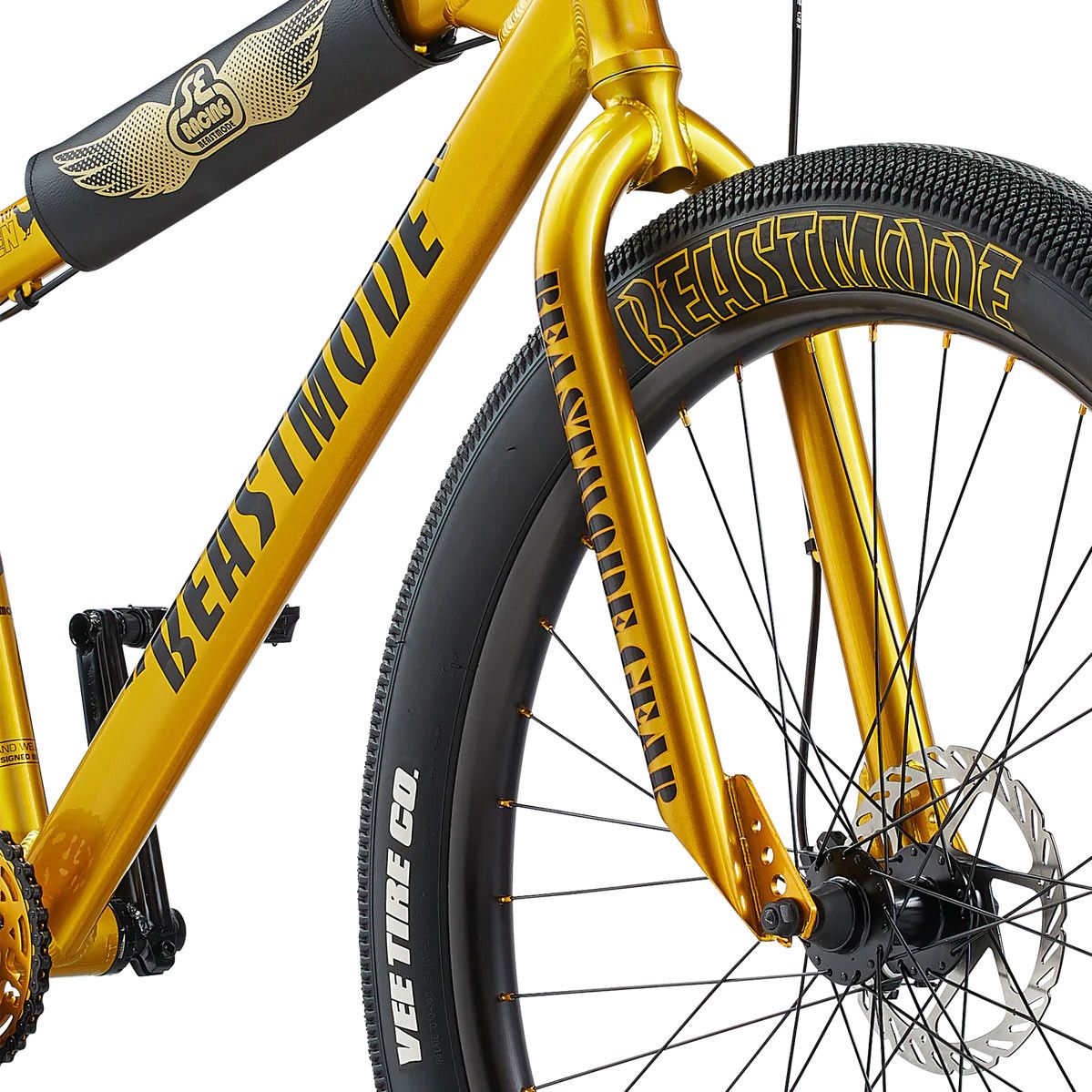 SE Bikes Beast Mode Ripper 27.5 Wheelie Bike Golden 2022 Alltricks