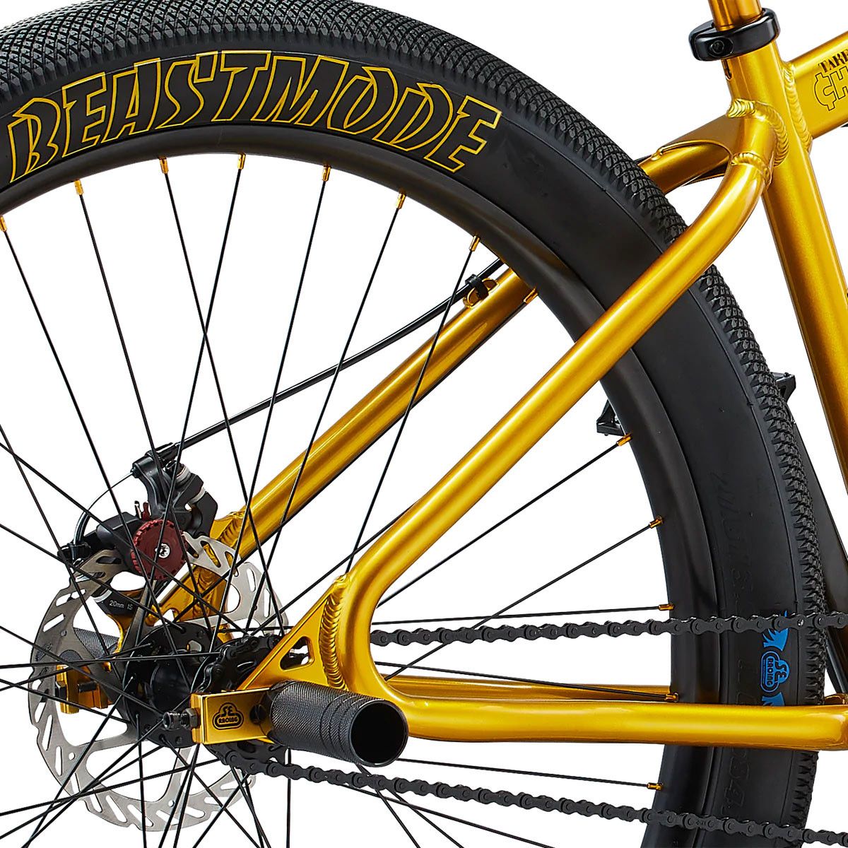 SE Bikes Beast Mode Ripper 27.5 Wheelie Bike Golden 2022 Alltricks