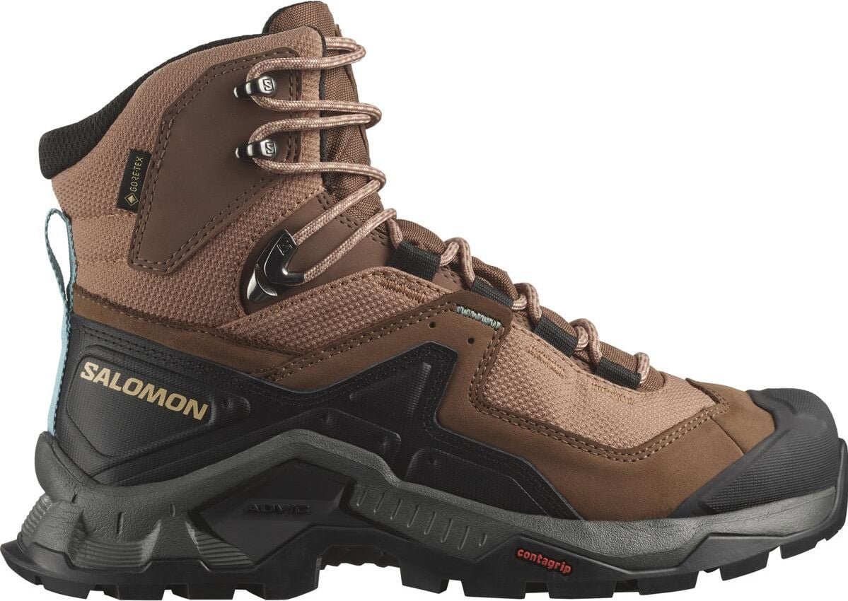 Salomon shoes brown online