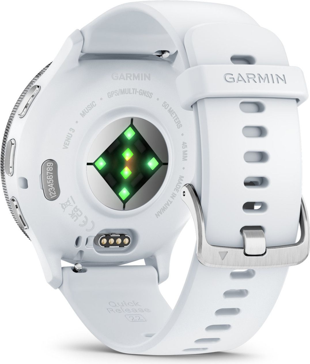 Garmin Venu Sport Watch White Silver