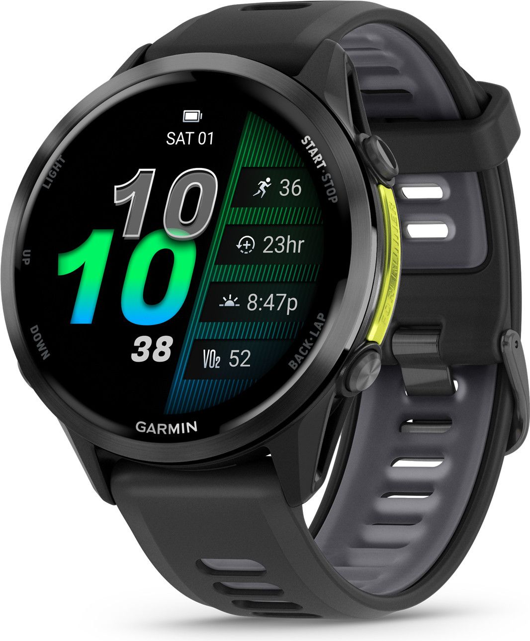 Montre GPS Garmin Forerunner 970 Noir Titane Slate | Alltricks.com