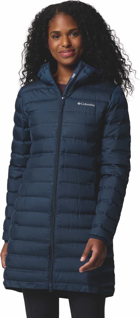 Women s Columbia Lake 22 II Long Down Jacket Blue Alltricks