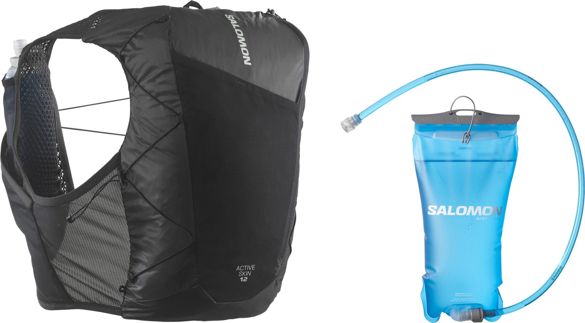 Salomon Active Skin 12 Unisex Hydration Bag + 1.5L Water Pouch