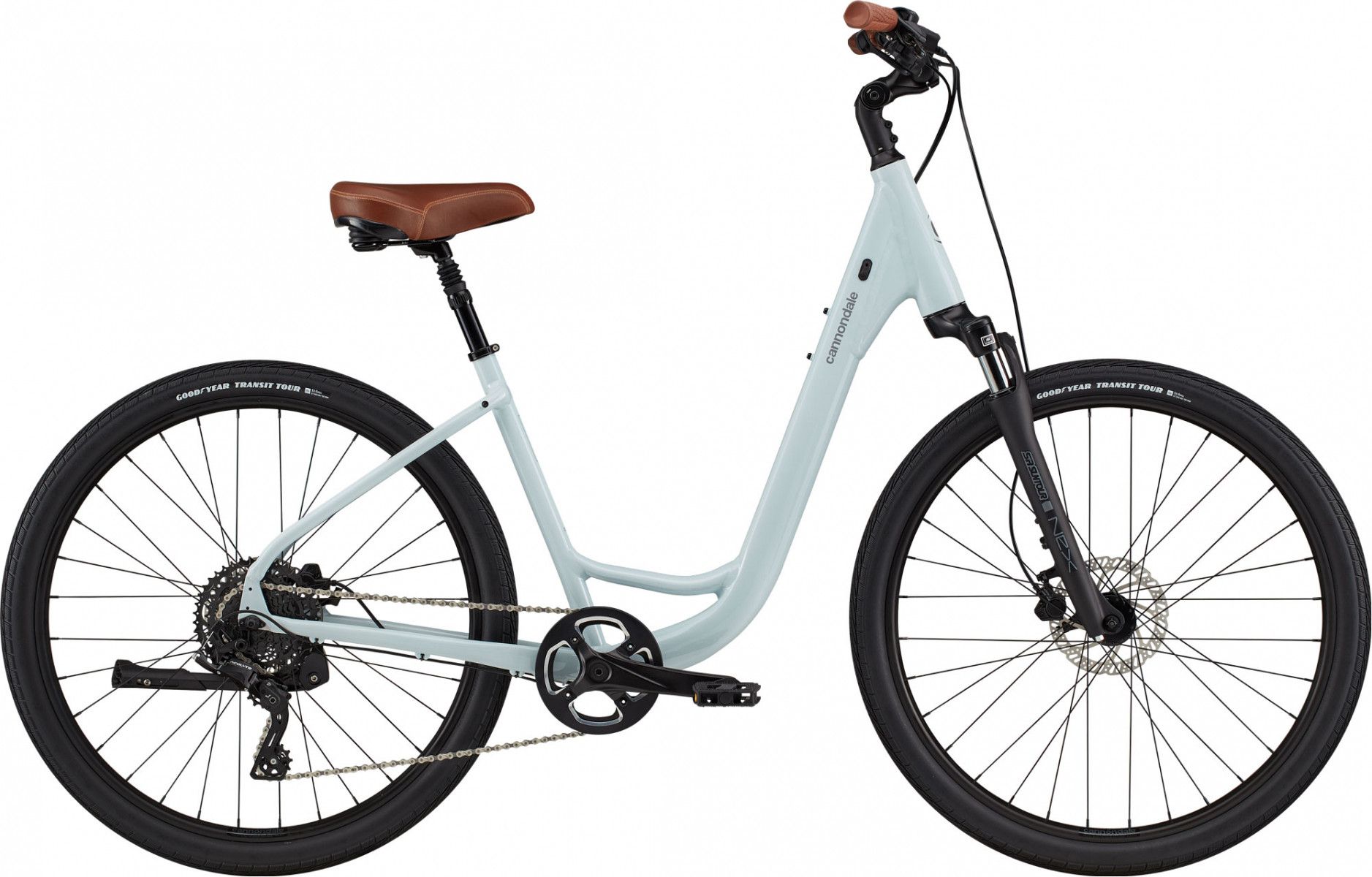 Cannondale Adventure 1 City Bike microSHIFT Acolyte 8S 27.5'' Cool