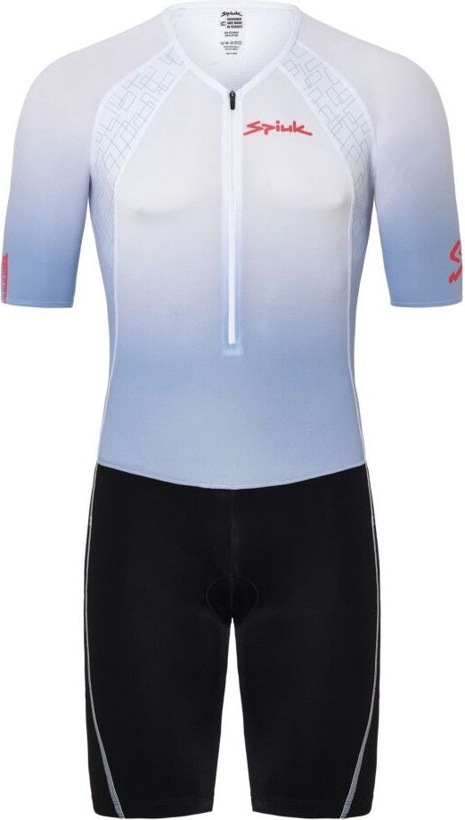 Spiuk Long Distance Max Men's White Triathlon Suit | Alltricks.com