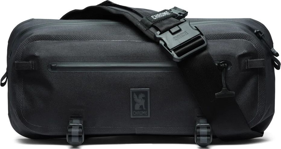 Unisex Chrome Kadet Waterproof Shoulder Bag 9L Black | Alltricks.com