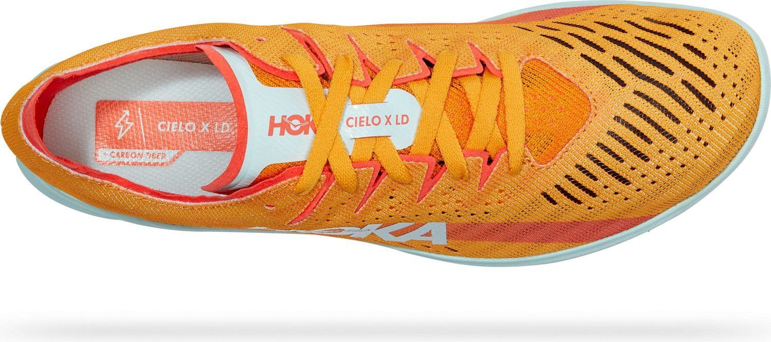 Hoka One One Cielo X LD Athletic Shoes Orange Red Unisex