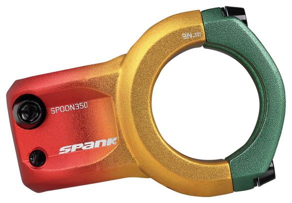 Potence Spank Spoon 350 0° 35 mm Rasta Edition