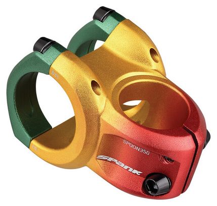 Potence Spank Spoon 350 0° 35 mm Rasta Edition